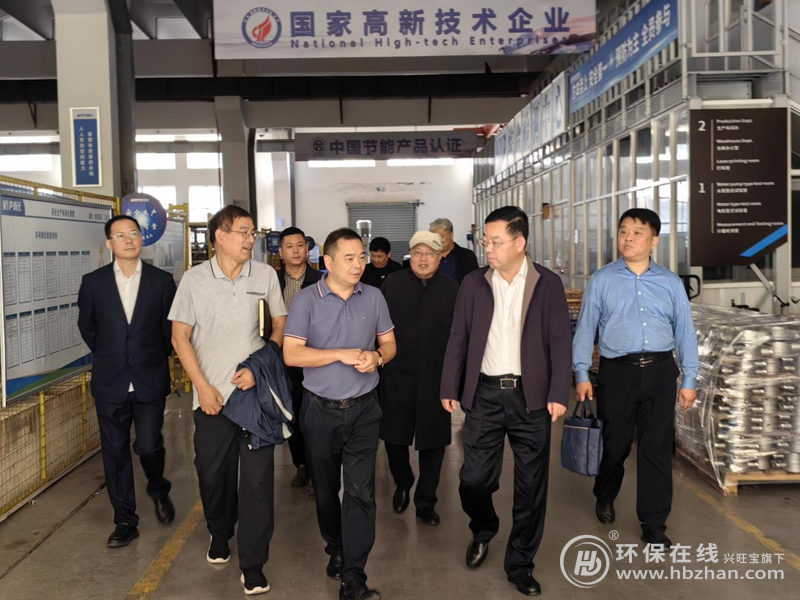 博山區(qū)委書記路德芝一行蒞臨南元泵業(yè)參觀指導(dǎo)