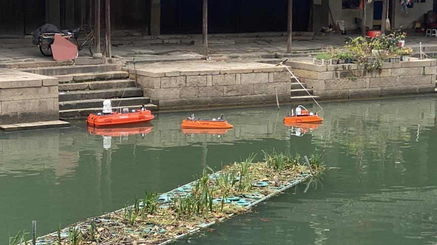 找到了！2024年世界互聯(lián)網(wǎng)大會出圈的烏鎮(zhèn)“5G-A無人船”來自欣思創(chuàng)