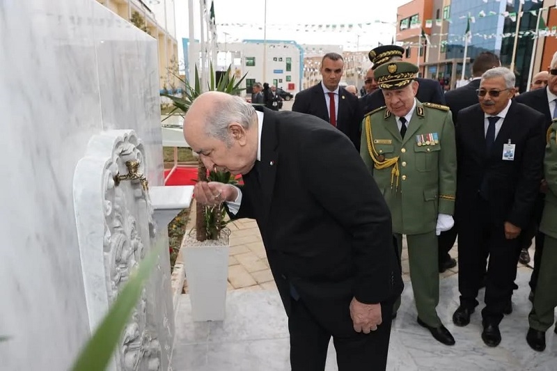 阿爾及利亞總統(tǒng)親臨奧蘭海水淡化項(xiàng)目，見證“海上水庫”惠澤民生