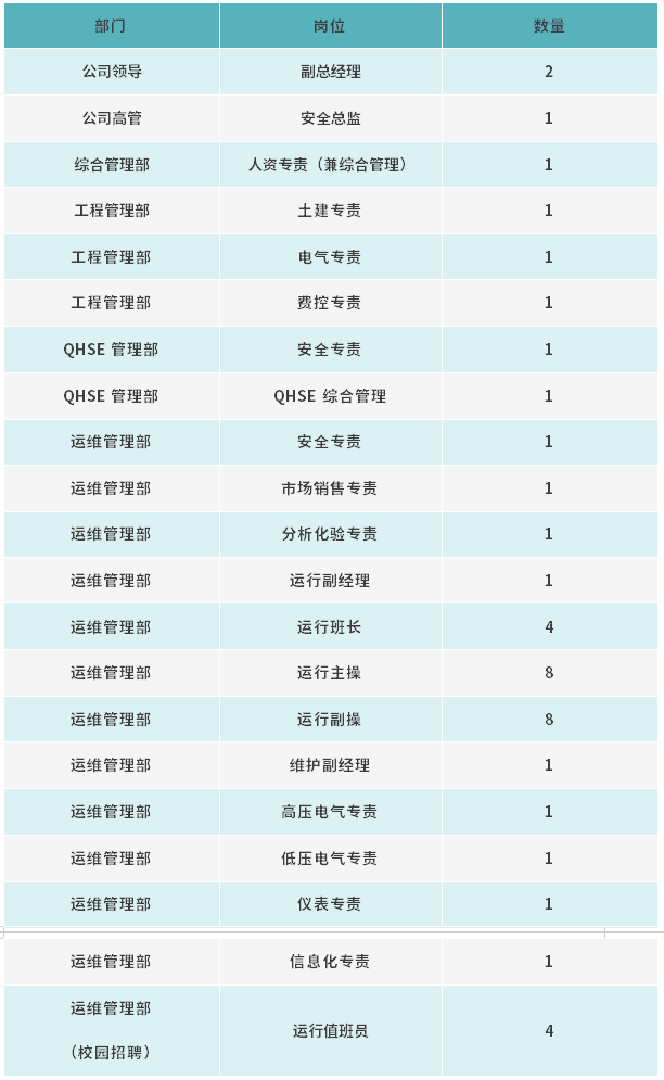 【社招】中國(guó)能建綠氫（石家莊）新能源有限公司招聘公告