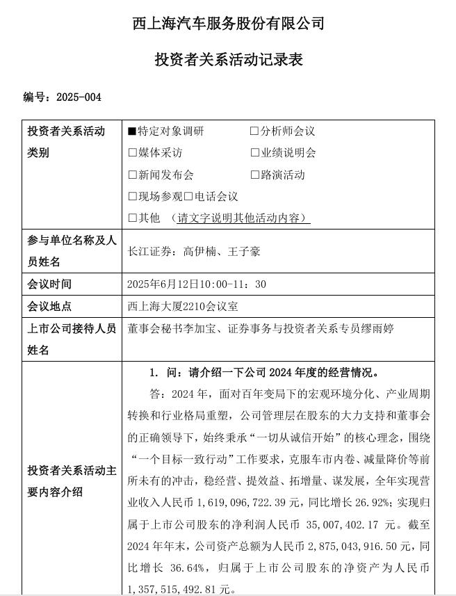 西上海：深化新能源汽車領(lǐng)域布局，持續(xù)加碼綠色制造與智能技術(shù)